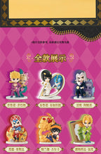POP MART GONG JOJO's Bizarre Adventure Golden Wind Series Mystery Box Genuine Blind Box Guess Toys Bag Ornament Figurines Home