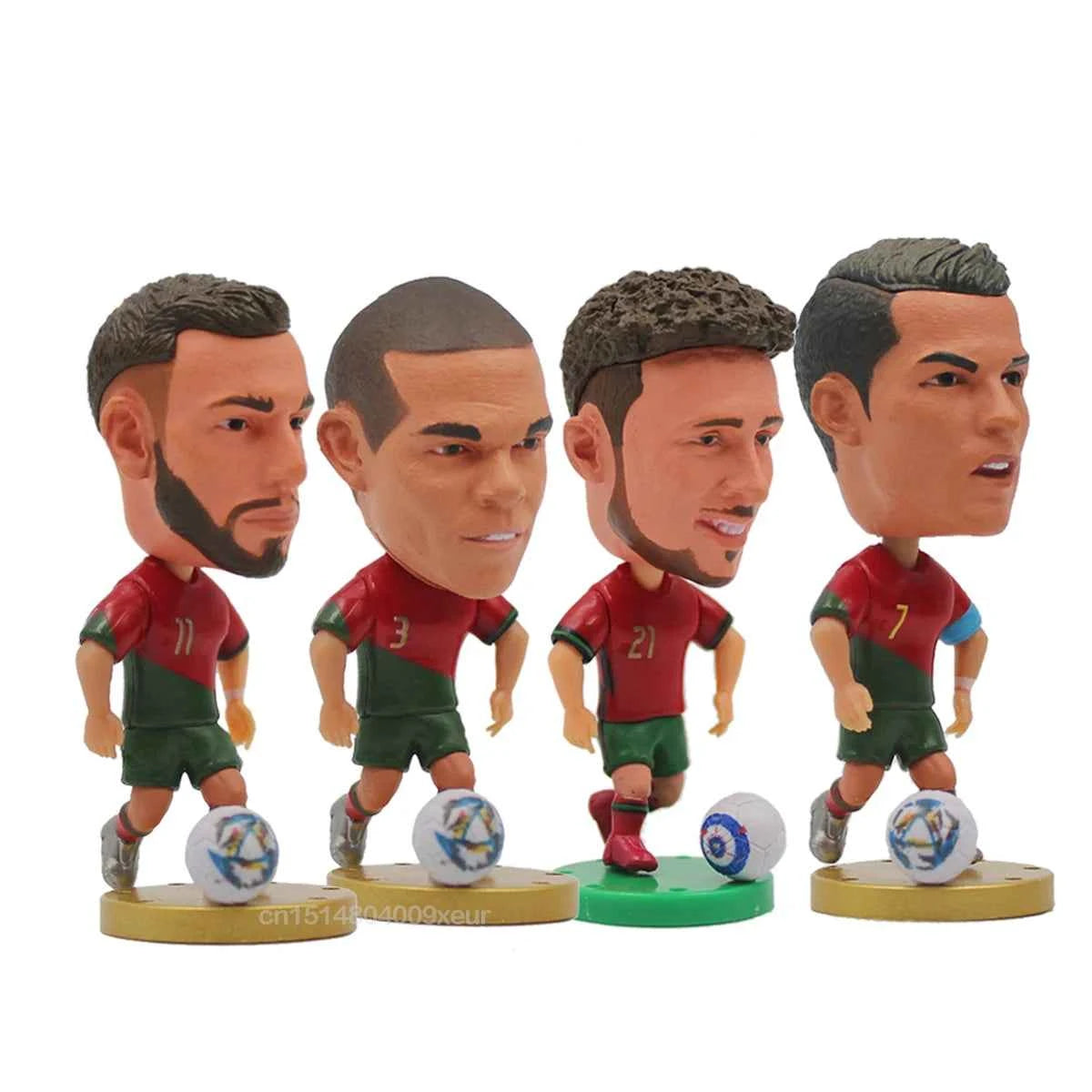 6.5cm HAALAND MODRIC RONALDO YAMAL 2.5in Team Activity Doll Toy Figurine