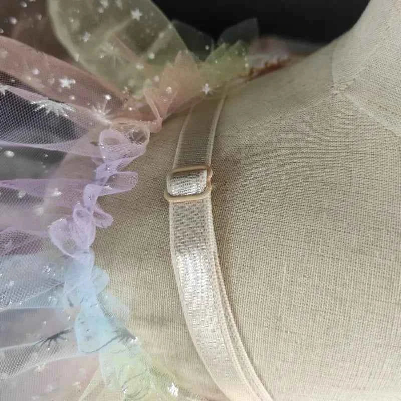 Tutu Party Dress Girl Stage Children Princess Robe Fille Summer Girls Dresses Costume Dance Baby Clothing Kids Outfit Vestidos