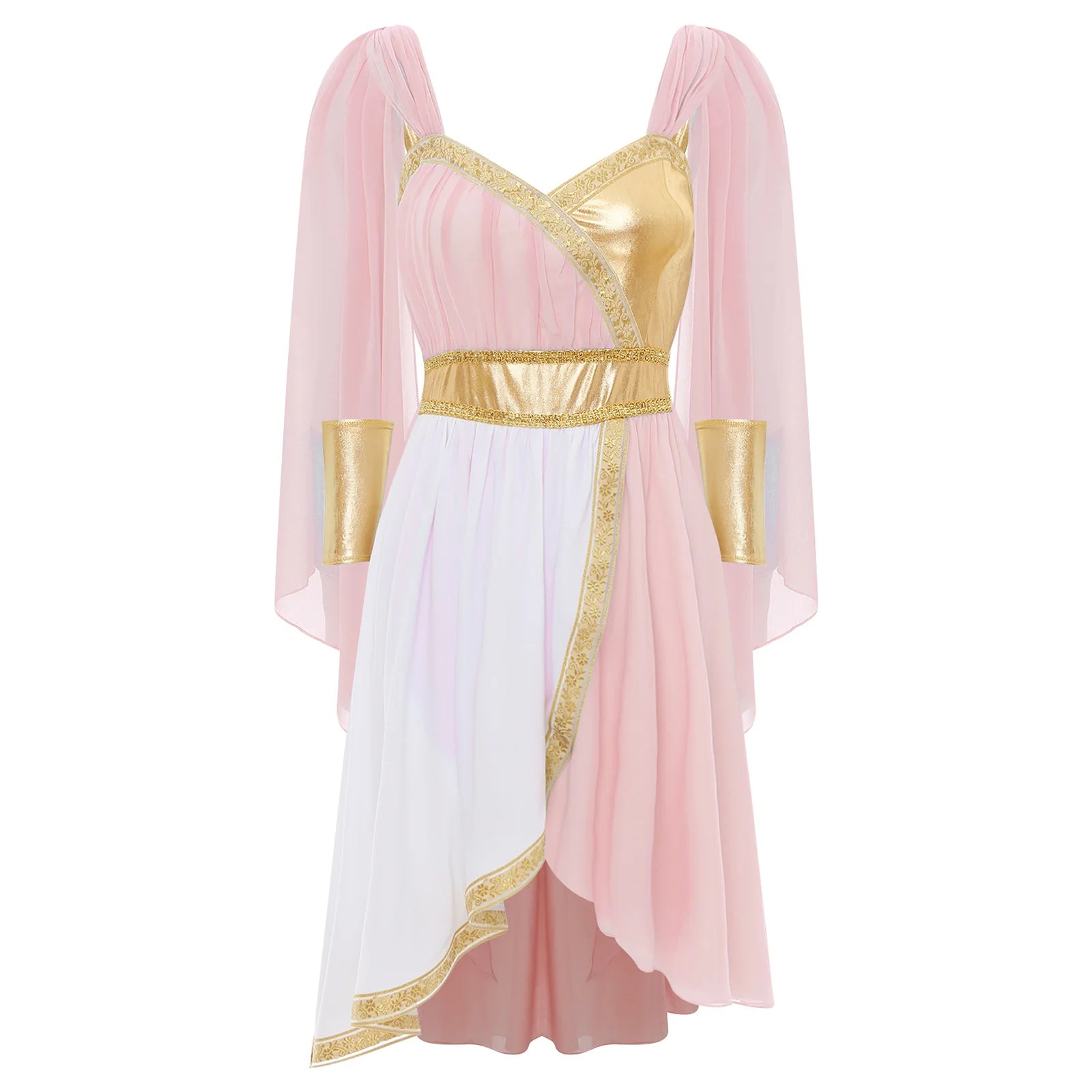 Women's Ancient Greek Goddess Chiffon Cosplay Dress