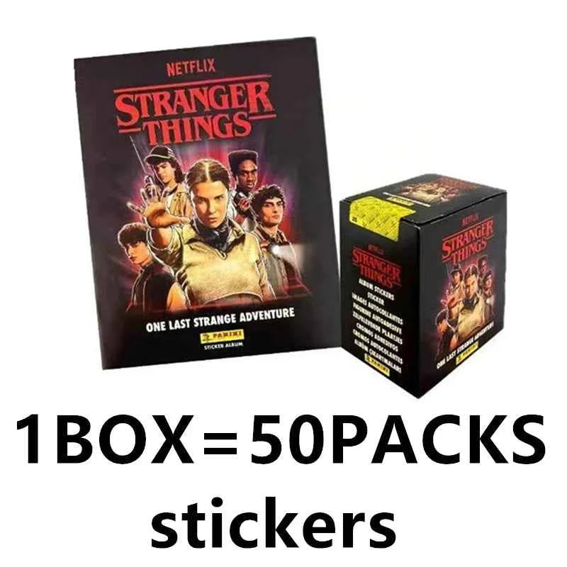 PANINI Stranger Things Series Will Byers Eleven Character Peripheral Collection Cards Stickers Hanging Box Toys Holiday Gifts