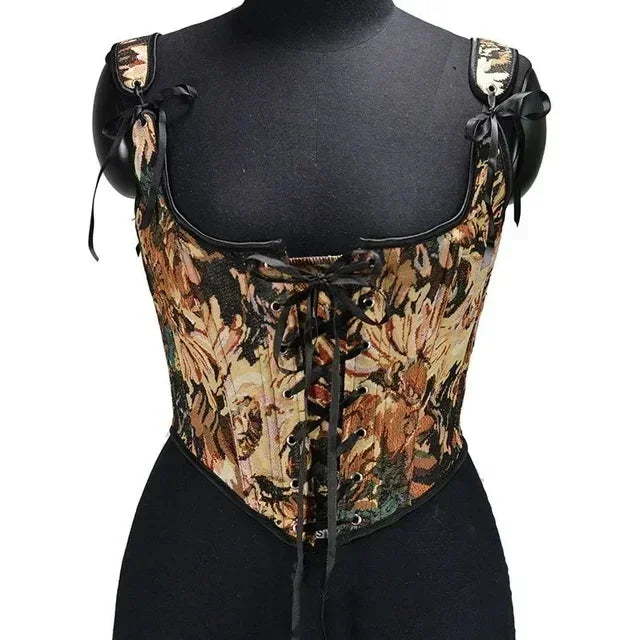 Sexy Lolita Corset Shaper Ladies Slimming Bandage Corsets Underbust Bustier Top Women Lingerie Elegant Streetwear Clothes Blusas SS69 40.69 11-21903 black / XS