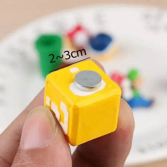 Cartoon Fridge Magnet Sticker DIY Creative Cute Fridge Sticker Kawaii 3D Refrigerator Magnet Kitchen Decoration Home Ornament