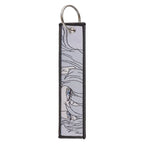 Sword Wind Legend Anime JOJO Wonderful Adventure Weaving Mark Keychain Sword Wind Legend Decorative Chain Fabric Key Pendant