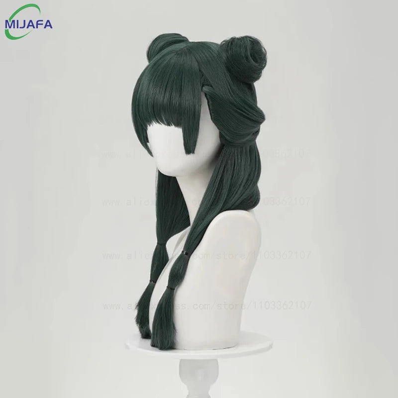 The Apothecary Diaries Maomao Dark Green Cosplay Wig