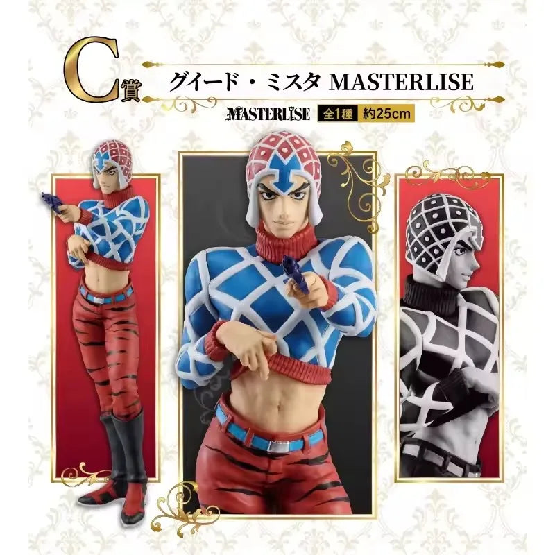(In Stock)Origina BANDAI【Jojo Bizarre Adventure】Ichiban Kuji GOLDEN WIND Giorno Narancia Abbacchio Fugo Figure Doll Genuine