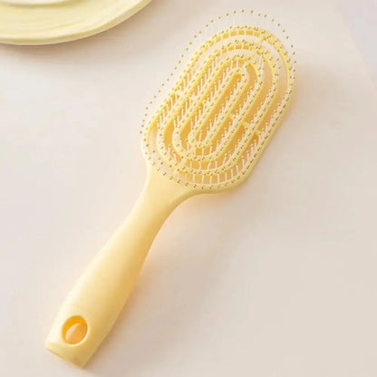 Tangled Hollow Out Massage Comb Detangling Hair Brush Wet Curly Brushes Girl Women Hairs Styling Tools Hair Care Accessories SS69