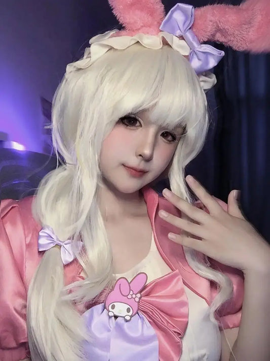 Lily Barrier Identity V Cheerleader Cosplay Costume Pink Women's Uniform