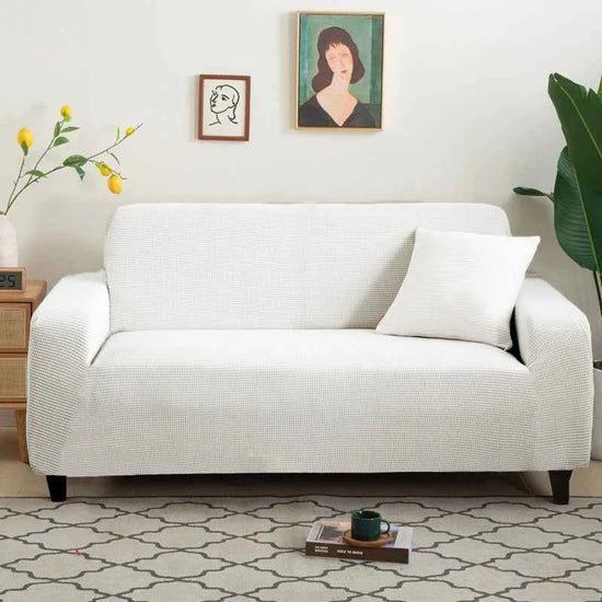 Sofa Cover Elastic For Living Room Home Jacquard Stretch  Slipcovers  Corner Couch Covers 1/2/3/4 Seater L Shape Free Shopping