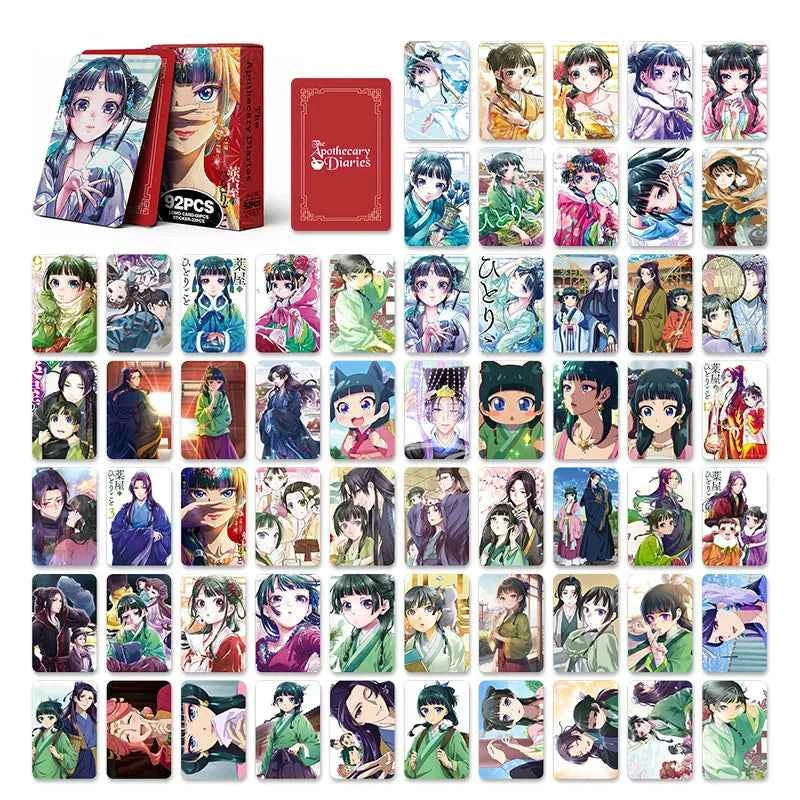 SS69 The Apothecary Diaries Anime Sticker and LOMO Card Set, 92-Piece