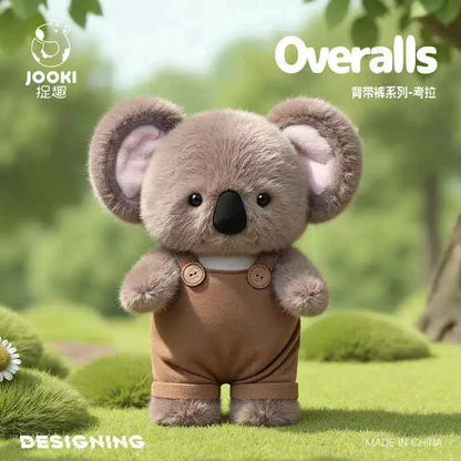 Latest Kawaii overalls, koala sparrow stuffed plush toys, cartoon anime cute children's birthday gifts, fun dolls for Halloween