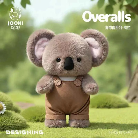 Latest Kawaii overalls, koala sparrow stuffed plush toys, cartoon anime cute children's birthday gifts, fun dolls for Halloween