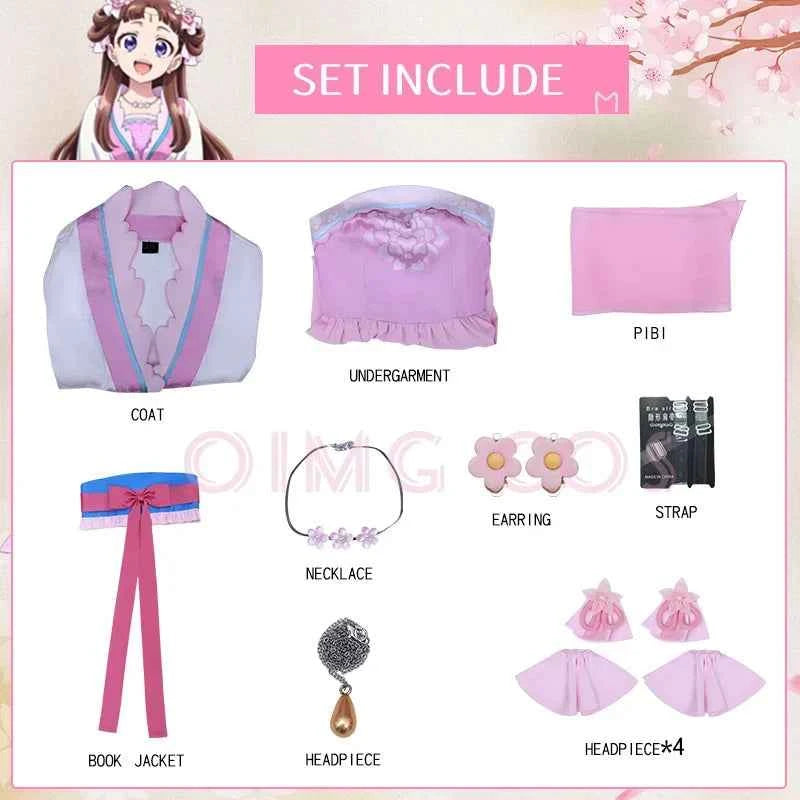 The Apothecary Diaries Lady Lishu Cosplay Costume Carnival Uniform Halloween Anime Costumes Women Game
