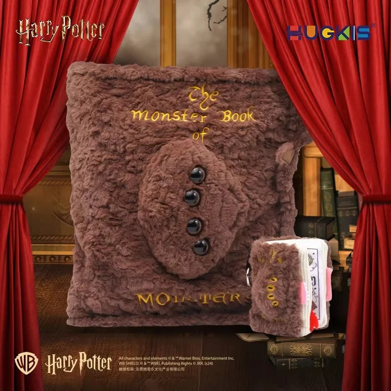 Hugkis Harry Potter Plush Toy Magic School Around The Monster Book Pendant Monster Book Pillow Fans Holiday Gifts