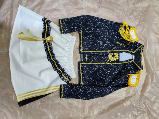 Daliclown Kids Anime Idol Singer Cosplay Costume Performance Outfit