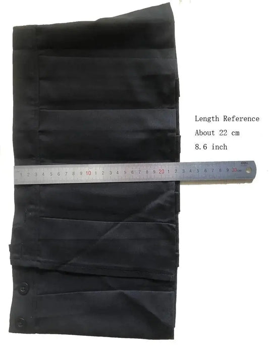 Sexy Adjustable Mini Skirt Black A-Line Pleated Skirt Low Rise Waist Ruffled Skirt Micro Mini Skirt Women's Club Wear Outfits - SS69