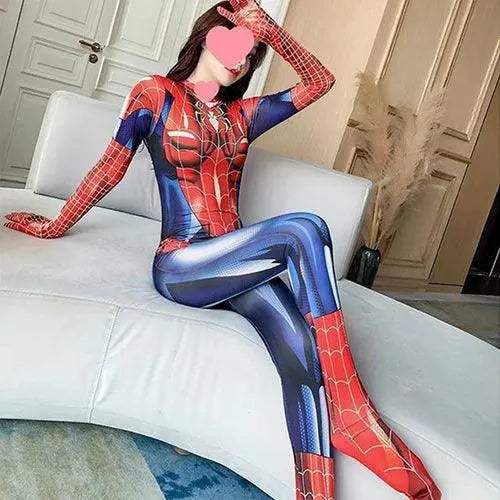 Sexy Spiderwoman Cosplay | Zentai Bodysuit for Women and Girls - SS69