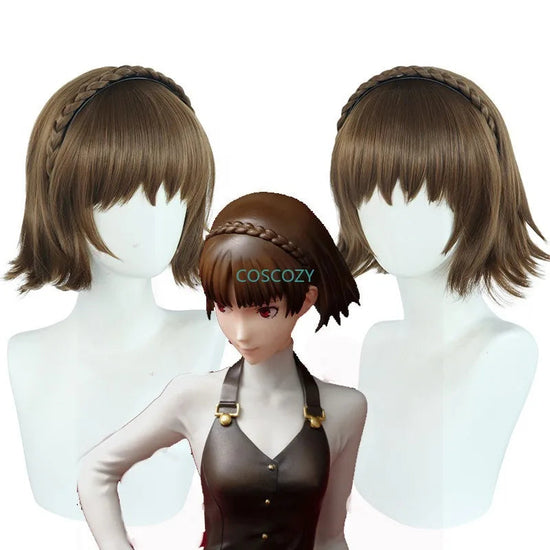 Game Cosplay Costume Queen Makoto Niijima Cosplay Costume Woman School Uniform Christmas Carnival Party Dress Wig Costumes SS69