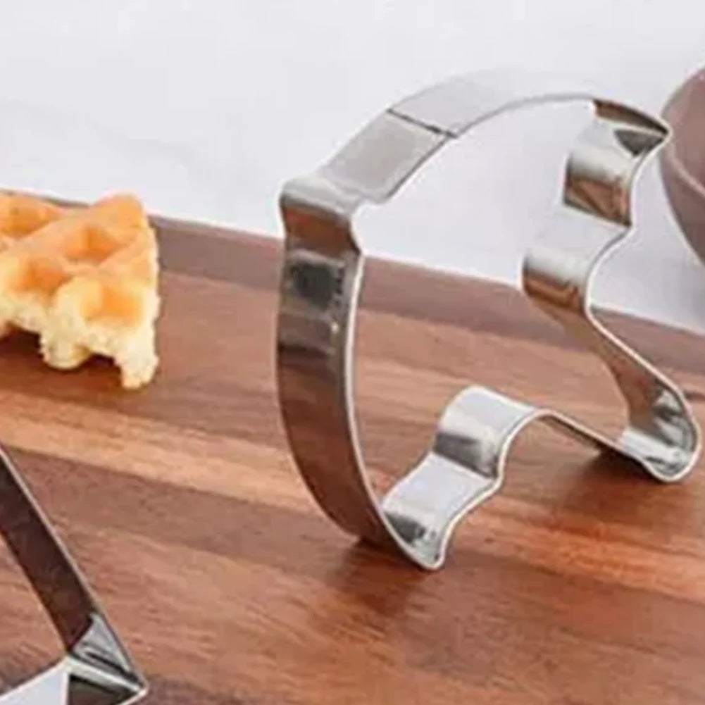 12 PCS Sugar Cookies Cutter for Squid Game Stainless Steel Candy Mold Biscuit Mold Sugar Cookie Mold Candy Maker Baking Tools - SS69 