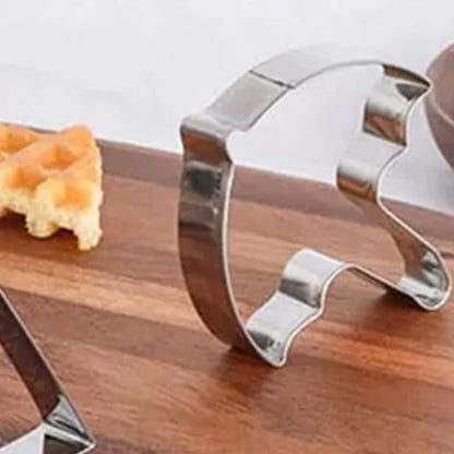 12 PCS Sugar Cookies Cutter for Squid Game Stainless Steel Candy Mold Biscuit Mold Sugar Cookie Mold Candy Maker Baking Tools - SS69 