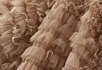 Tiered Tulle Maxi Skirt - Elegant A-Line High Waist Mesh