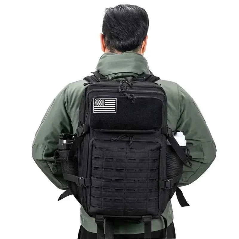 25L/45L Men's and Women's Tactical Backpacks , Outdoor Activities, Small School Backpacks with Water Bottle Holder