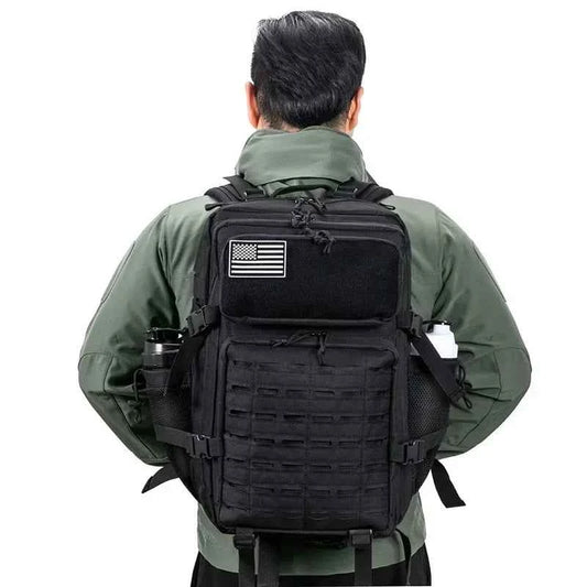 25L/45L Men's and Women's Tactical Backpacks , Outdoor Activities, Small School Backpacks with Water Bottle Holder