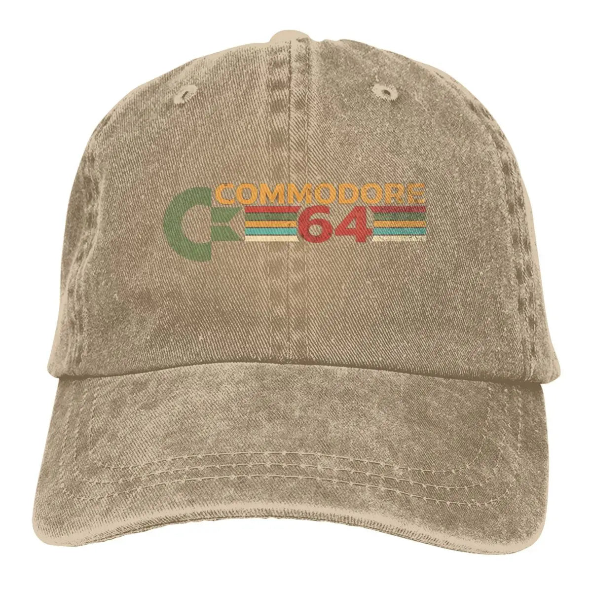 Commodore 64 Vintage Men and Woman's Baseball Caps Adjustable Casual Cotton Sun Hats Unisex Dad Hats SS69 18.69 Khaki / One Size