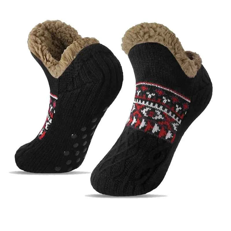 Super Warm Winter Non-slip Floor Socks Women Men Snow Socks Sleep Carpet Slippers Socks Women Velvet Boot Unsiex Home Wear