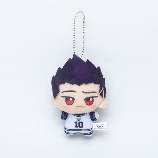 10cm New Blue Lock Plush Pendant KeyChain Isagi Yoichi Nagi Seishiro Mikage Reo Rin Itoshi Itoshi Sae Action Doll Toy Bag Gift SS69