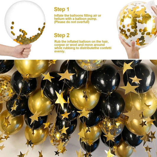 SS69 24-Piece Latex Balloon Set for Party and Birthday Decorations