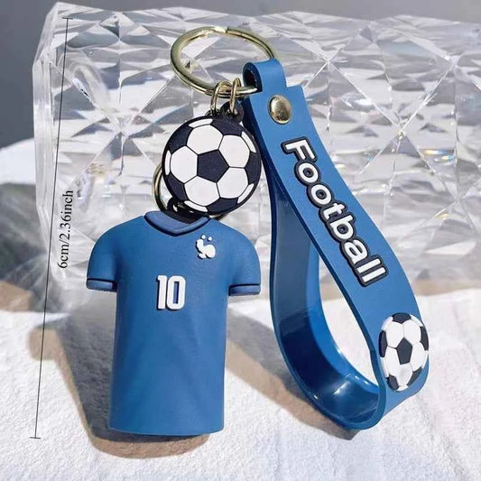 Cartoon Soccer Trophy Keychain Couple Bag Charms Bestselling Pendant Perfect Gift For Football Lovers