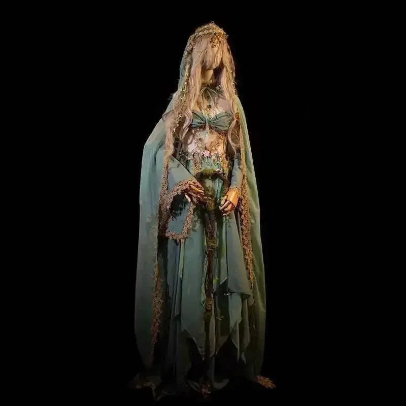 Original Handmade European And American Mythology Exotic Style Elf Themed Cosplay Costume Travel Photography Clothes