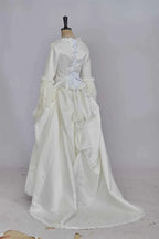 Musical The Phantom of The Opera Christine Daae Cosplay costume Victorian white Bridal Dress Masquarade Dress Gown custom made