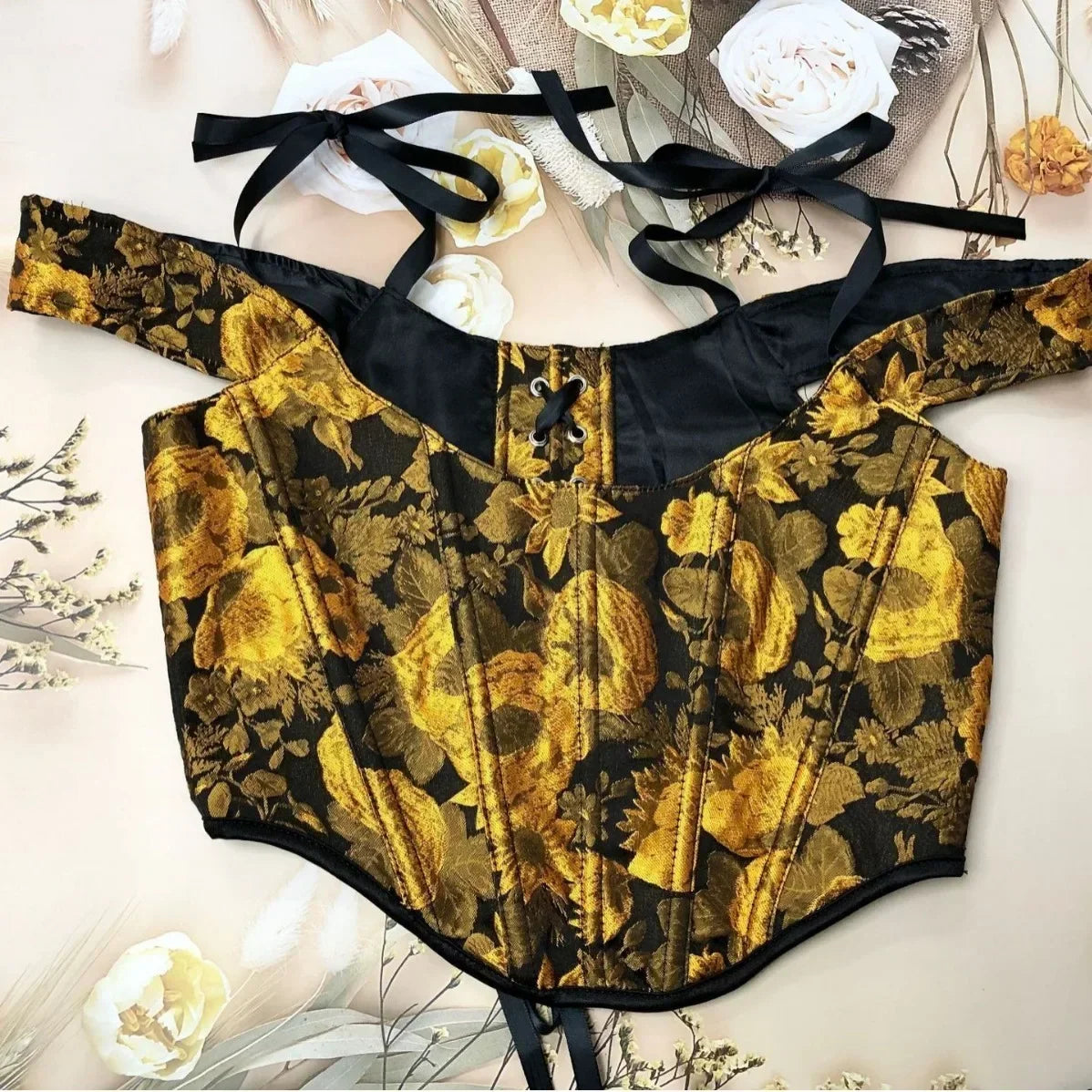 VISIVANEC Lolita Corset Tank Top Women's Slimming Bustier