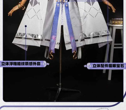 Game Wuthering Waves MORNYE Cosplay Costume Uniform Halloween Carnival Party Christmas Play Role Clothes Clothing for Women