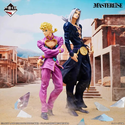 Bandai Genuine Ichiban JOJO's Bizarre Adventure Golden Wind Anime Figure Giorno Giovanna Action Toys Kids Gift Collectible Model SS69