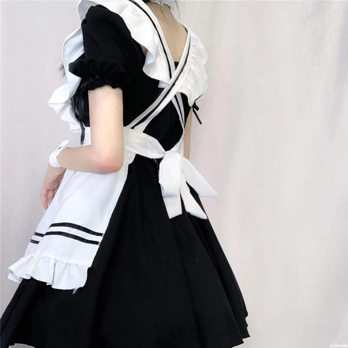 Black Pink Lolita Maid Costumes Cute Girls Women Lovely Maid Cosplay Costume Animation Show Japanese Outfit Dress Clothes S-5XL - SS69