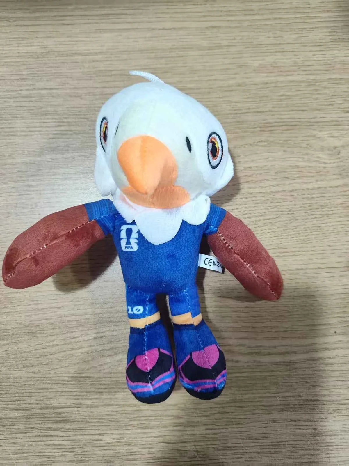 Genuine Panini 2026 US-Canada-Mexico Football Plush Toy Football Mascot Doll Doll Pendant Souvenir