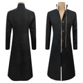 JoJo's Bizarre Adventure Jotaro Kujo Cosplay Costume Black Coat Jacket Halloween Party Outfits