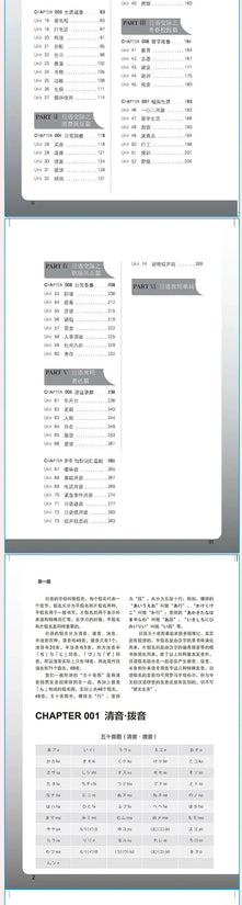 3pcs/set Japanese Learning Book Lntroductory Self-study Standard Japanese Elementary Education Course Japanese Word Grammar Book SS69