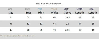 2025 Woman Clothing Shorts Suit America Sports Style Fashion Slim Retro Summer Letter Print Short-sleeved Top Y2k ropa de mujer SS69