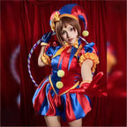 Amazing Digital Circus Pomni Cosplay Costume with Wig & Accessories