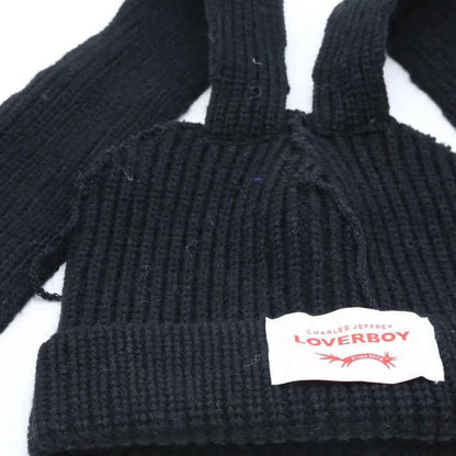 Long fox Ears Knitted Hat Men Women Rabbit Ear Warm Crochet Beanies Kpop Hip Hop Hat Winter Skullies Cap Y2k Christmas Gifty