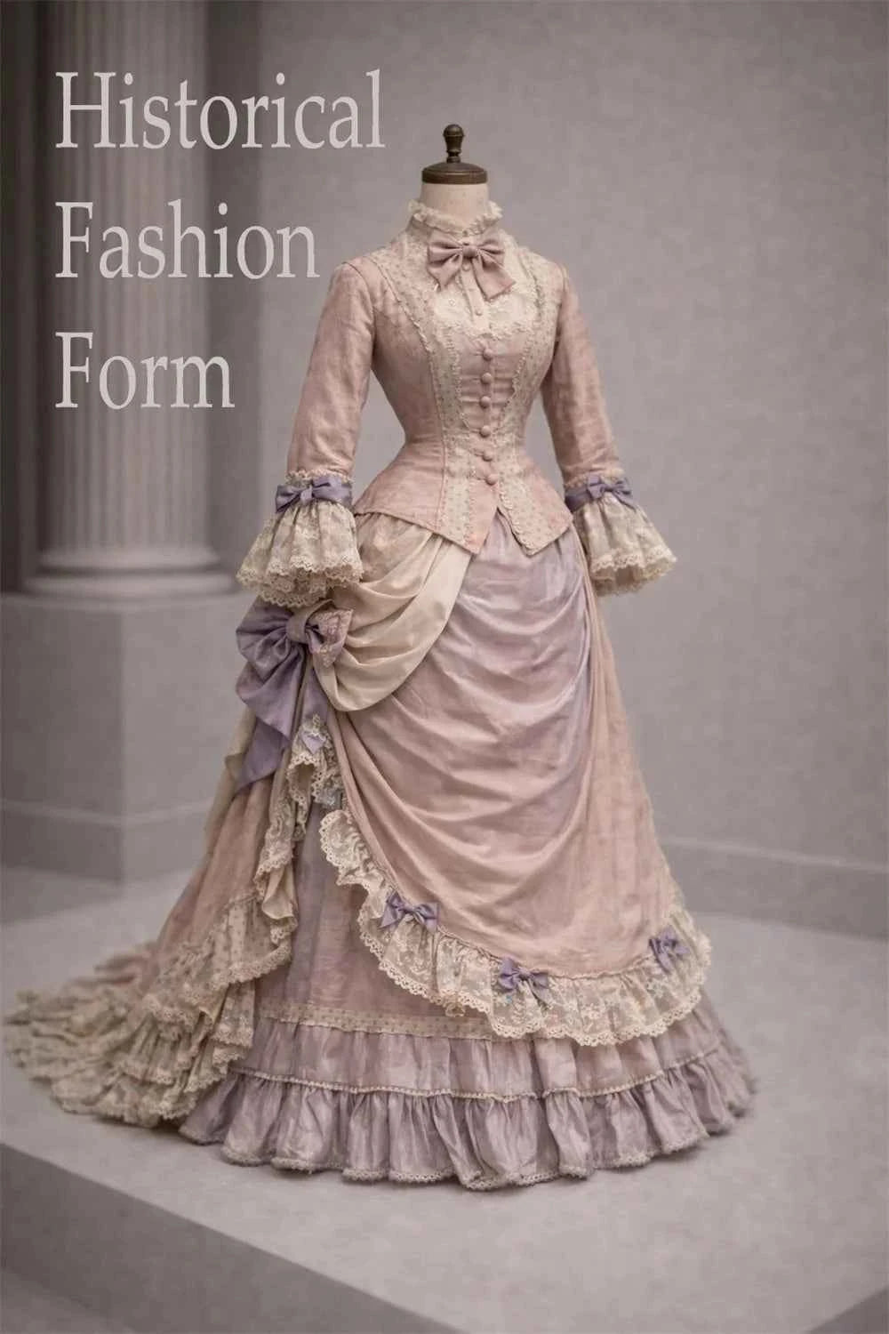 1880s Vintage Victorian Bustle Dress Civil War Theater Edwardian Duchess Costume Gothic Tea Party Eveving Prom Dress Ball Gown
