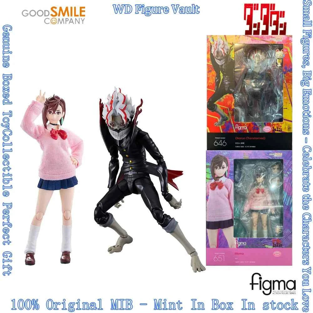 In stock GSAS GSC figma Momo Ayase Ken Takakura (Okarun) Dandadan figma Original Action Toy Figures Model Genuine  Toys Gift
