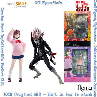 In stock GSAS GSC figma Momo Ayase Ken Takakura (Okarun) Dandadan figma Original Action Toy Figures Model Genuine  Toys Gift