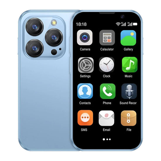 SERVO 16SE Mini Smartphone 16GB ROM Android 9.0 Wifi Dual SIM Standby Play Store 3G WCDMA 3.0