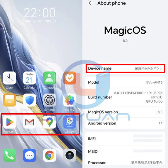 Original HONOR Magic 6 Pro 5G Mobile Phone 6.8