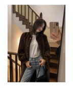 Lautaro Women's Long Faux Mink Fur Coat - Thick Warm Winter Overcoat